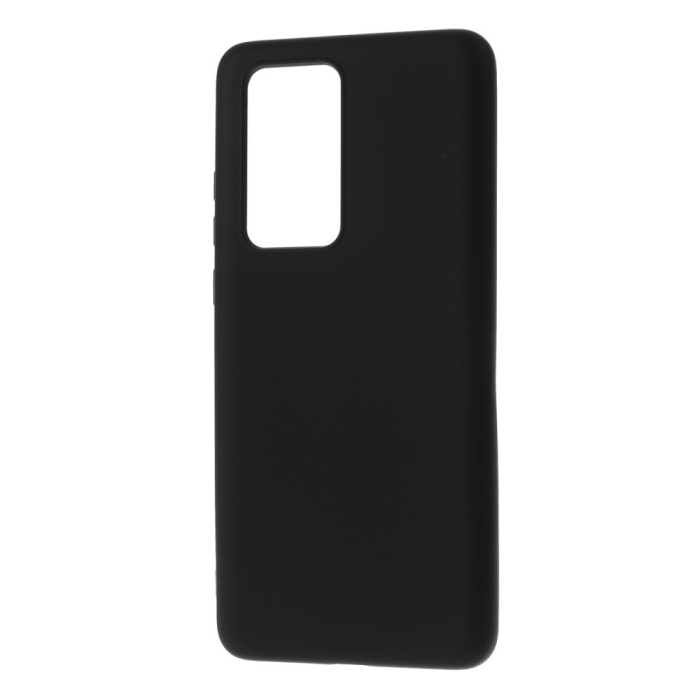 Husa protectie compatibila cu Huawei P40 Pro Liquid Silicone Case Negru [3]