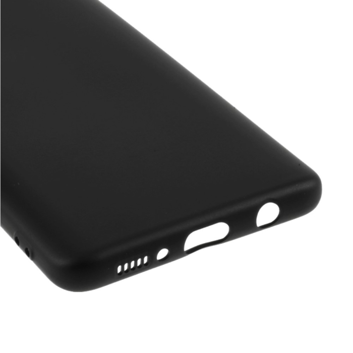 Husa protectie compatibila cu Samsung A51 Liquid Silicone Case Negru [7]