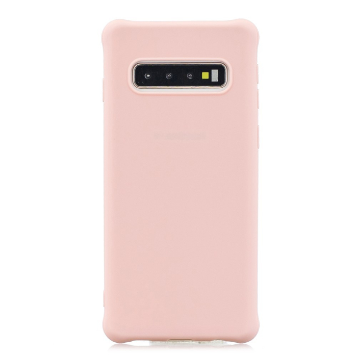 Husa protectie compatibila cu Samsung Galaxy S10 Plus Matte Tpu Roz [3]