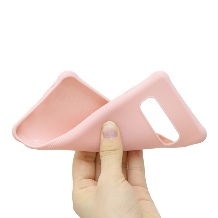 Husa protectie compatibila cu Samsung Galaxy S10 Plus Matte Tpu Roz [2]