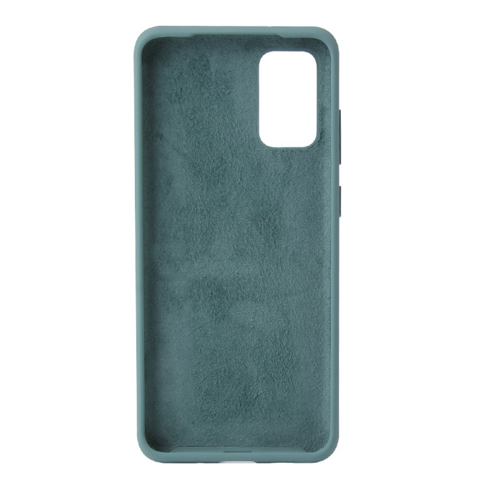 Husa protectie compatibila cu Samsung Galaxy S21 Ultra Liquid Silicone Case Verde [3]