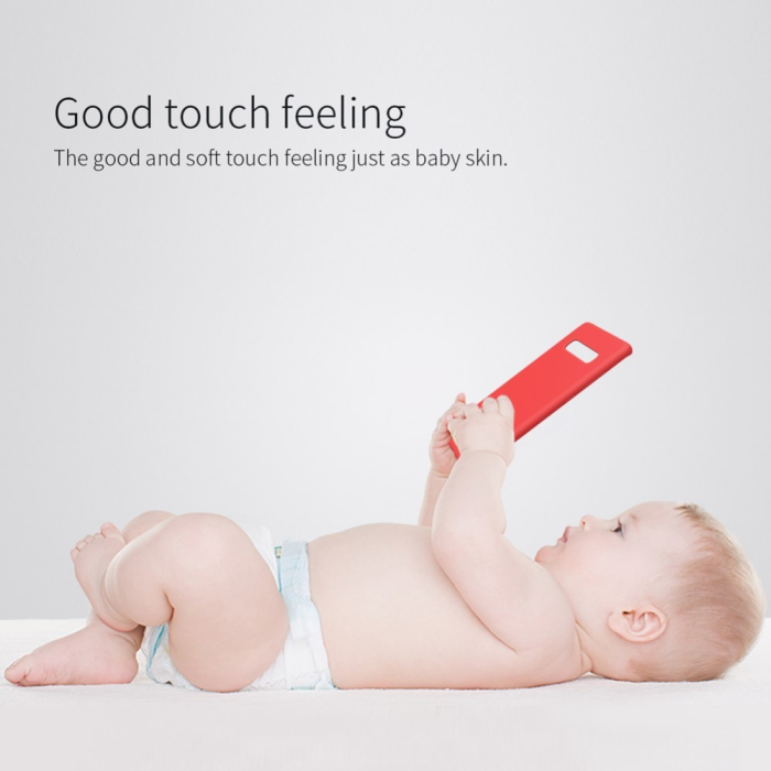 Husa protectie compatibila cu Samsung S10 Liquid Silicone Case Negru [16]