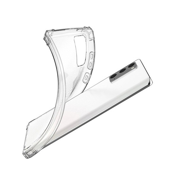 Husa Protectie,, , compatibila cu Samsung S20, TPU Antisoc, Protectie Colturi, Rezistenta la Impact, 1.5 mm, Transparenta [3]
