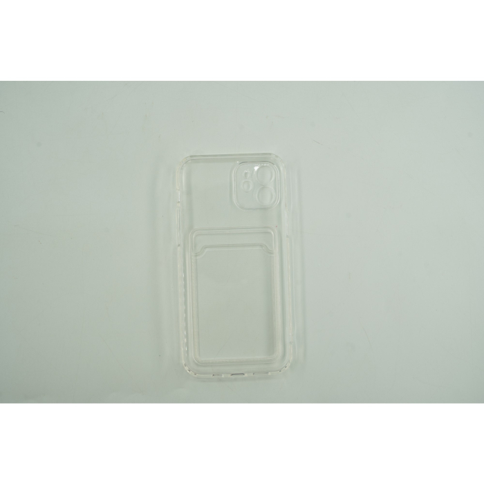 Husa protectie cu suport card compatibila cu Samsung A32 5G Transparent [2]