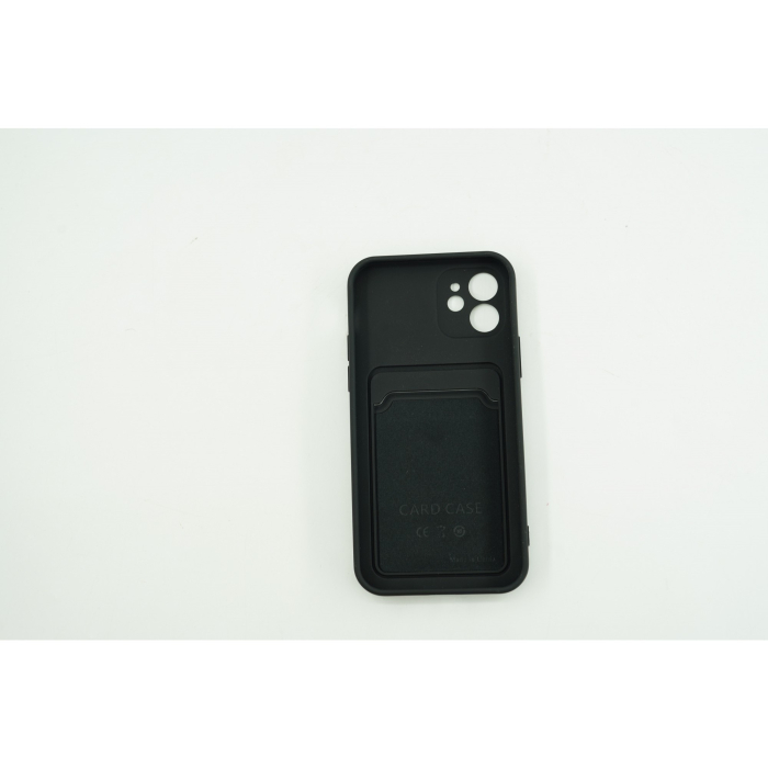 Husa protectie cu suport card compatibila cu Samsung A72 Negru [2]