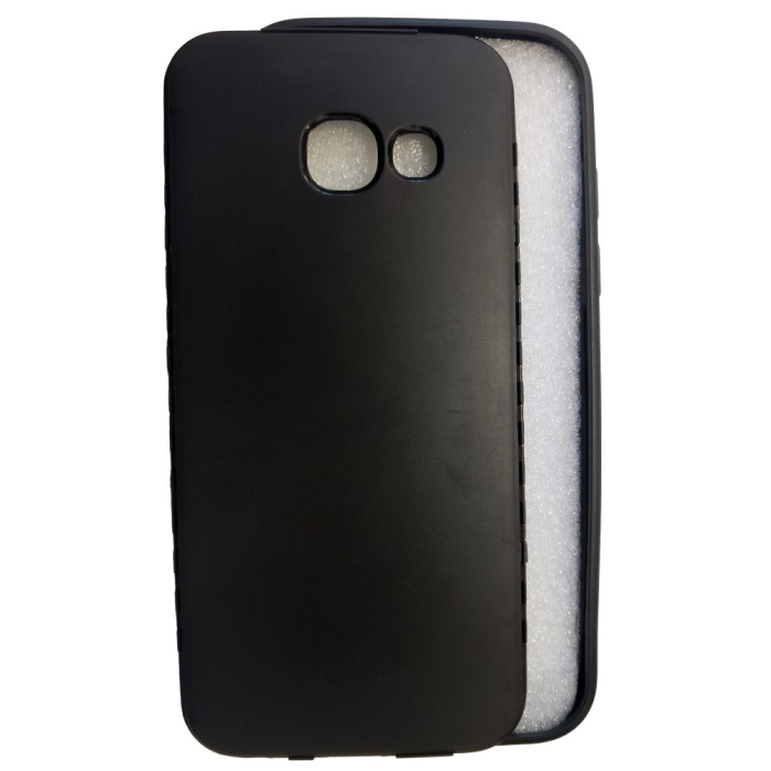 Husa Samsung Galaxy A3 2017 Full Silicone Negru [3]
