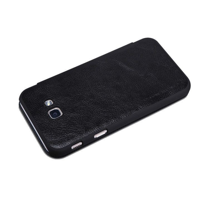 Husa Samsung Galaxy A3 2017 Nillkin Qin Flip Negru [3]