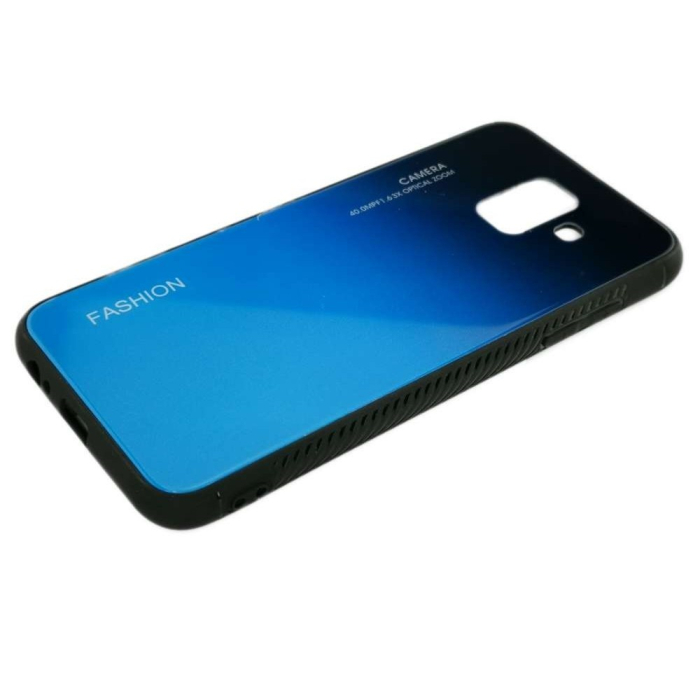 Husa Samsung Galaxy A6 2018 Hybrid Back Degrade, Albastru [5]