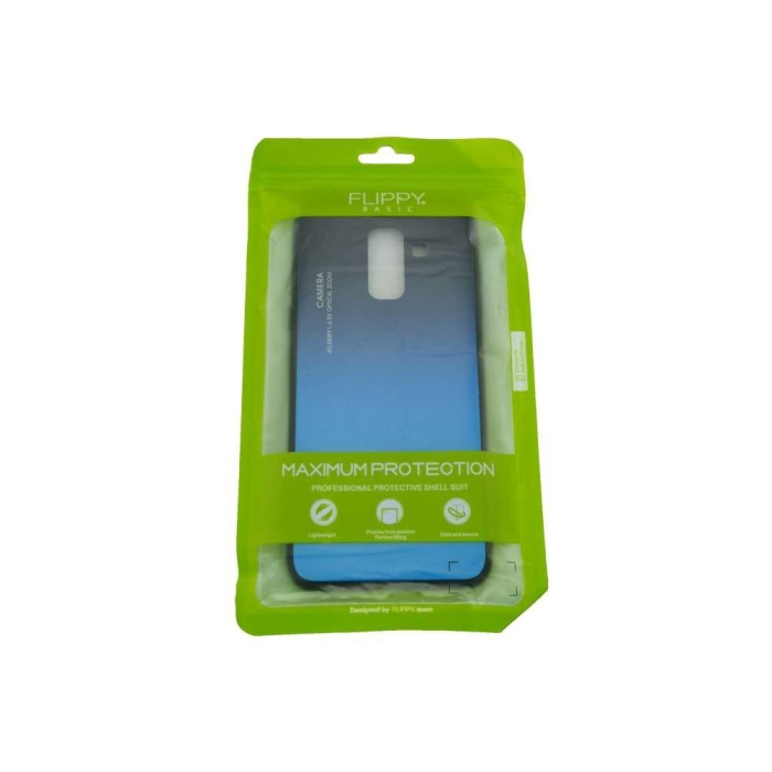 Husa Samsung Galaxy A6 Plus 2018 Hybrid Back Degrade, Albastru [5]