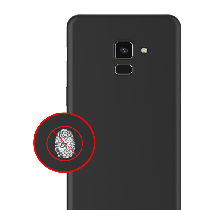 Husa Samsung Galaxy A8 2018 Luxury Case Negru [6]