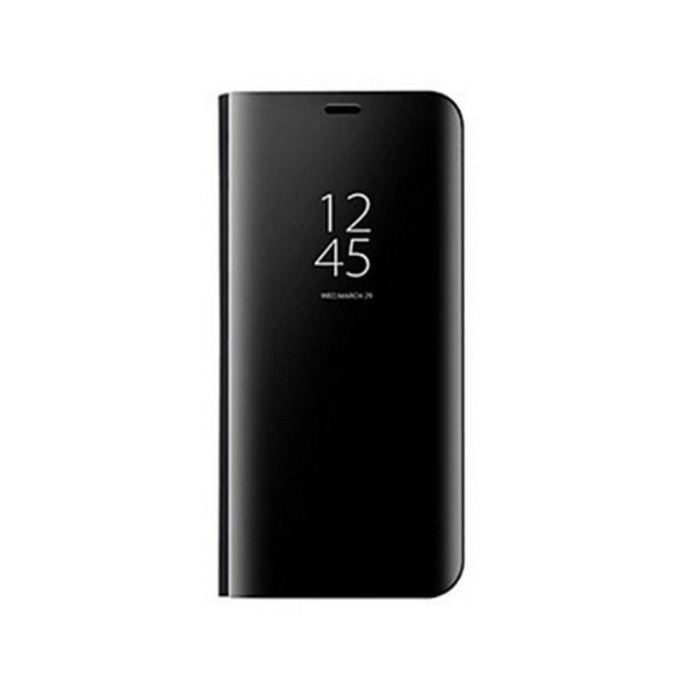 Husa Samsung Galaxy J3 2017 Flip Cover Oglinda Negru [5]
