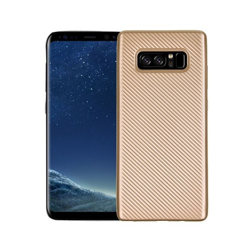 Husa Samsung Galaxy Note 8 i-Zore Carbon Fiber Auriu [5]
