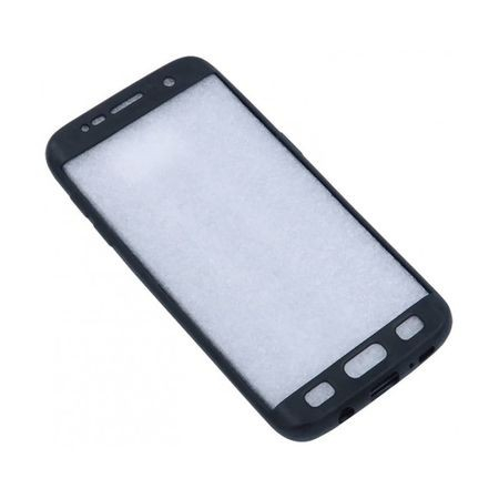 Husa Samsung Galaxy S7 Edge Full Silicone 360 Negru [5]