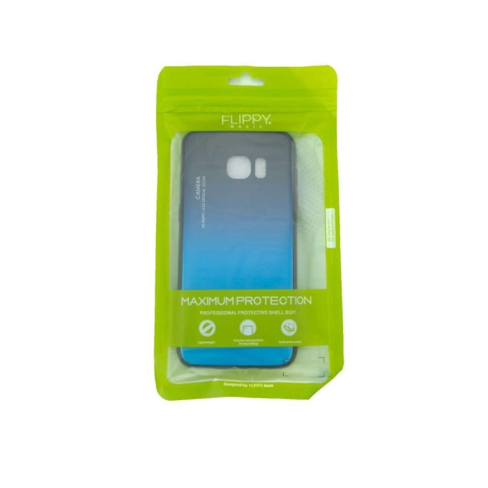 Husa Samsung Galaxy S7 Edge Hybrid Back Degrade, Albastru [6]