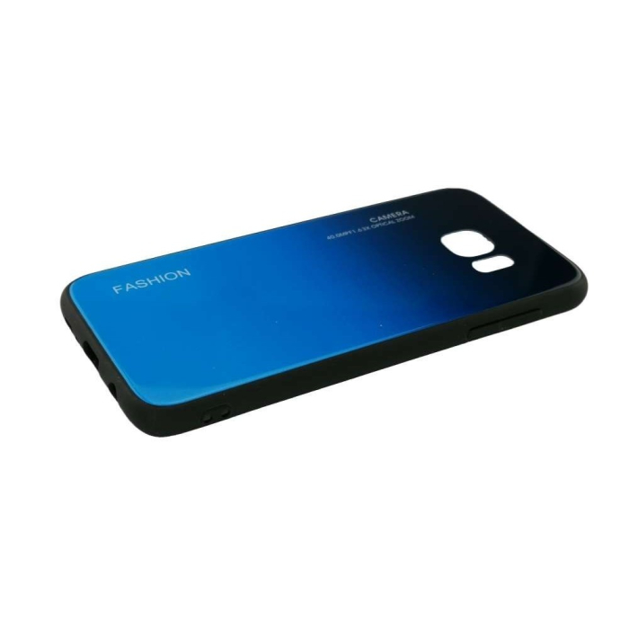 Husa Samsung Galaxy S7 Edge Hybrid Back Degrade, Albastru [3]