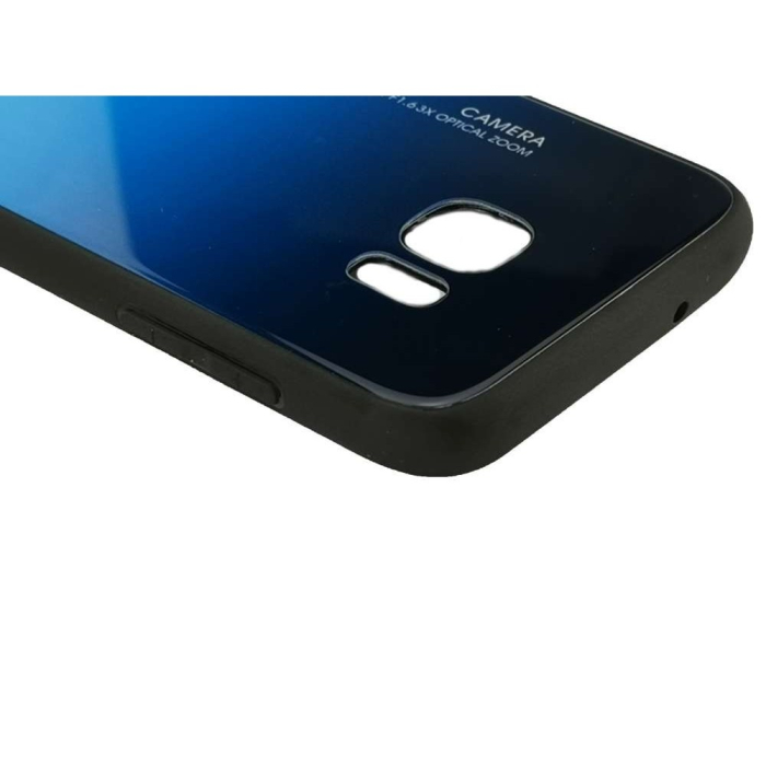 Husa Samsung Galaxy S7 Edge Hybrid Back Degrade, Albastru [5]