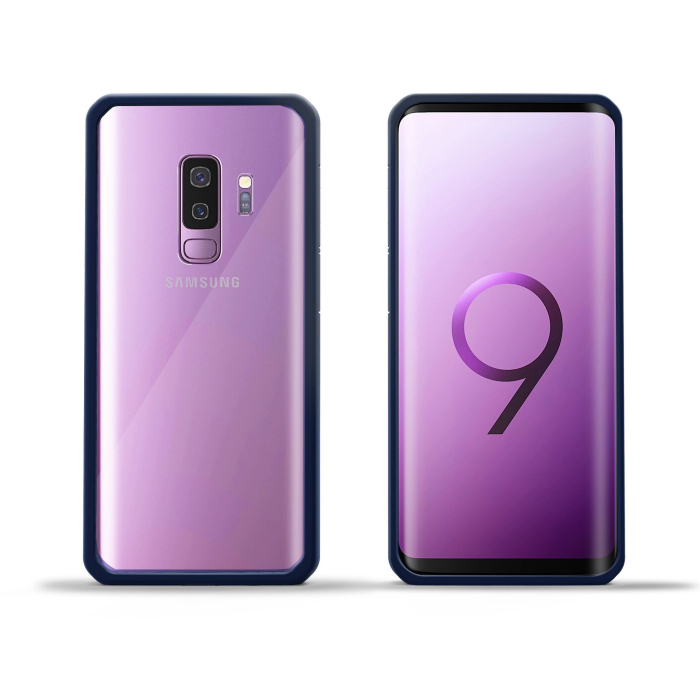Husa Samsung Galaxy S9 shockproof acrylic Albastru [5]
