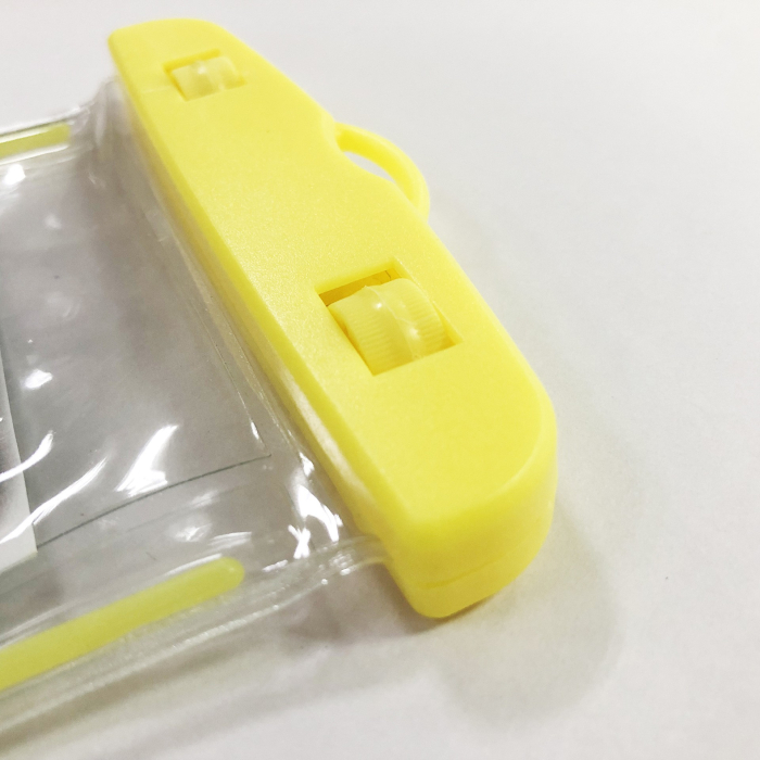 Husa subacvatica Zip Waterproof , Snowproof, Universala, Impermeabila, cu Snur, pentru telefon sau documente, Galben [5]