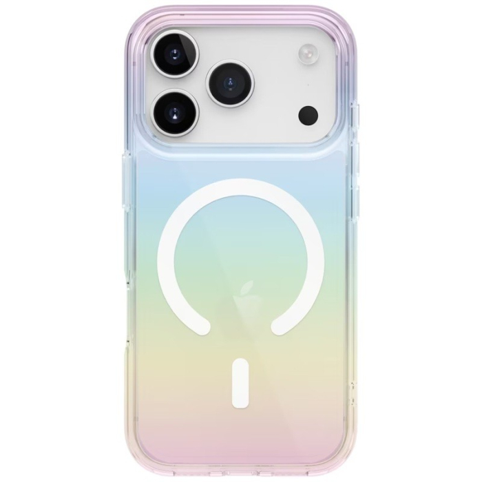 Husa Telefon, , Compatibila iPhone 17 Pro, Model Cameleon, Magsafe, Schimbare Gradient de Culoare din Unghiuri Diferite, Multicolor [3]