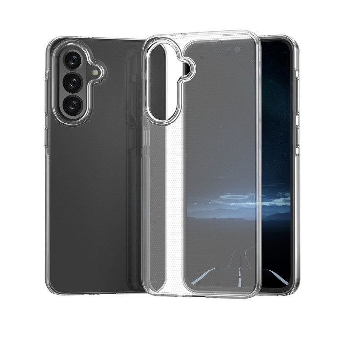 Husa Telefon, , Compatibila Samsung Galaxy A15/A15 5G, Protect Plus TPU, 0.8-0.9 mm, Transparent [8]