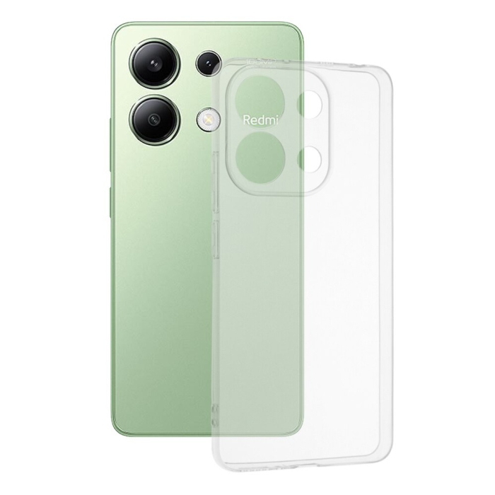 Husa Telefon, , Compatibila Xiaomi Redmi Note 13 Pro 4G, Carcasa TPU, Protectie Camere, 1.5 mm, Transparent [6]