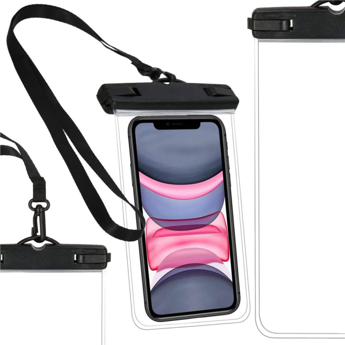 Husa telefon subacvatica waterproof impermeabila, universala, 180x110mm, cu snur [22]