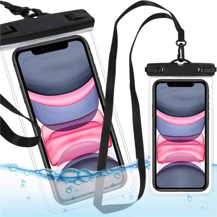 Husa telefon subacvatica waterproof impermeabila, universala, 180x110mm, cu snur [21]