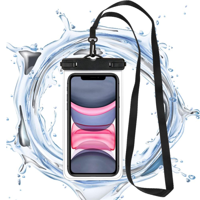 Husa telefon subacvatica waterproof impermeabila, universala, 180x110mm, cu snur [26]