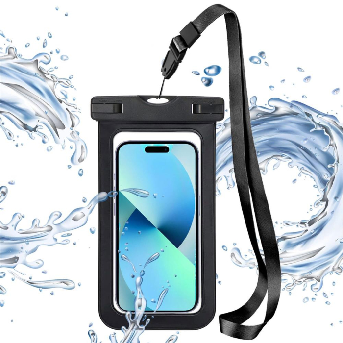Husa telefon subacvatica waterproof impermeabila, universala, 205x115mm, cu snur [9]