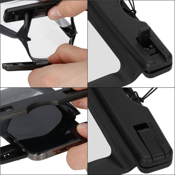 Husa telefon subacvatica waterproof impermeabila, universala, 205x115mm, cu snur [2]