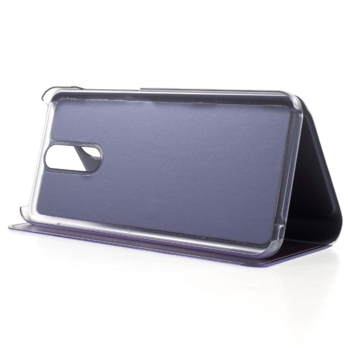 Husa Tip Carte, , Compatibila cu Huawei Mate 10 Lite, Flip Cover Oglinda, Violet [4]