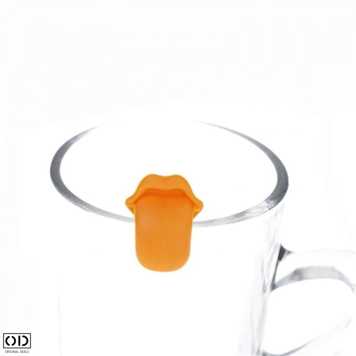 Identificatoare din Silicon pentru Pahare, Cani si Cesti, pentru Personalizare la Petrecere, 6 Bucati Premium Multicolor [8]