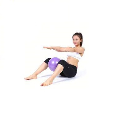 Minge Medicinala pentru Exercitii Fitness, Aerobic, Pilates, Yoga, Gonflabila, Premium 20cm, Rezistenta 100Kg [7]