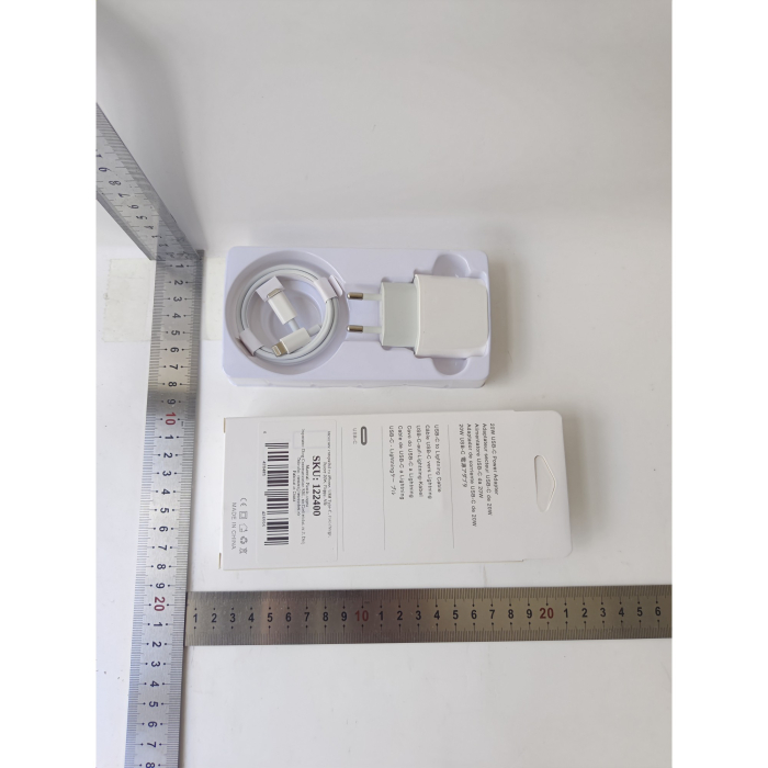 Incarcator compatibil cu iPhone, USB Type-C, Fast charge, Putere 20W, , Alb [8]