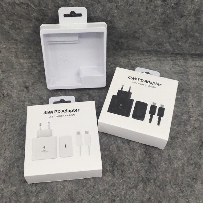 Incarcator Super Fast Charge, , Adaptor Fast Charge 45W, 5A, PD 3.0, Cablu 1m, Incarcator Fast Charge USB Type-C, Alb [5]