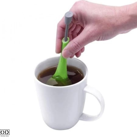 Infuzor cu Strecuratoare pentru Ceai Natual, Reutilizare Indelungata, Premium 2 in 1 [5]