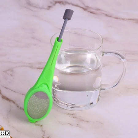 Infuzor cu Strecuratoare pentru Ceai Natual, Reutilizare Indelungata, Premium 2 in 1 [9]