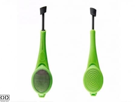 Infuzor cu Strecuratoare pentru Ceai Natual, Reutilizare Indelungata, Premium 2 in 1 [16]