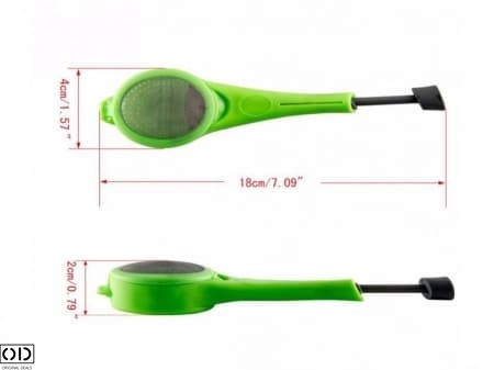 Infuzor cu Strecuratoare pentru Ceai Natual, Reutilizare Indelungata, Premium 2 in 1 [7]