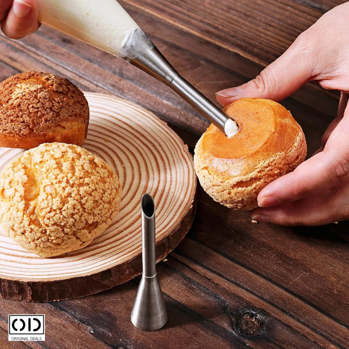 Palnie pentru Umplut Gogosi, Briose, Elecre, Croissante si Cozonaci Palnie pentru patiserie Palnie pentru umplutura gogosi Umplutura Gogosi Eclere Briose Prajituri de Casa Prajituri dietetice [1]