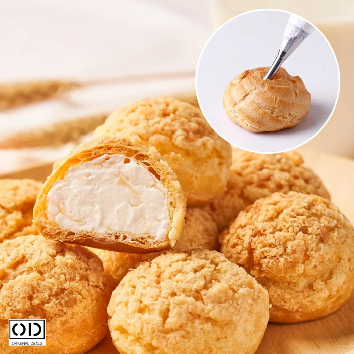 Palnie pentru Umplut Gogosi, Briose, Elecre, Croissante si Cozonaci Palnie pentru patiserie Palnie pentru umplutura gogosi Umplutura Gogosi Eclere Briose Prajituri de Casa Prajituri dietetice [12]