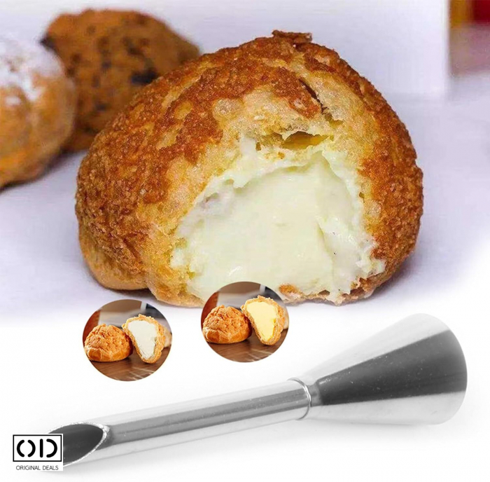 Palnie pentru Umplut Gogosi, Briose, Elecre, Croissante si Cozonaci Palnie pentru patiserie Palnie pentru umplutura gogosi Umplutura Gogosi Eclere Briose Prajituri de Casa Prajituri dietetice [4]