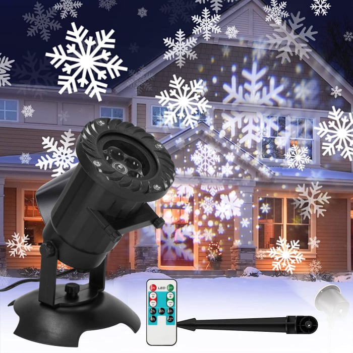 Instalatie de exterior, proiector laser, 20 moduri de iluminare multicolor [1]