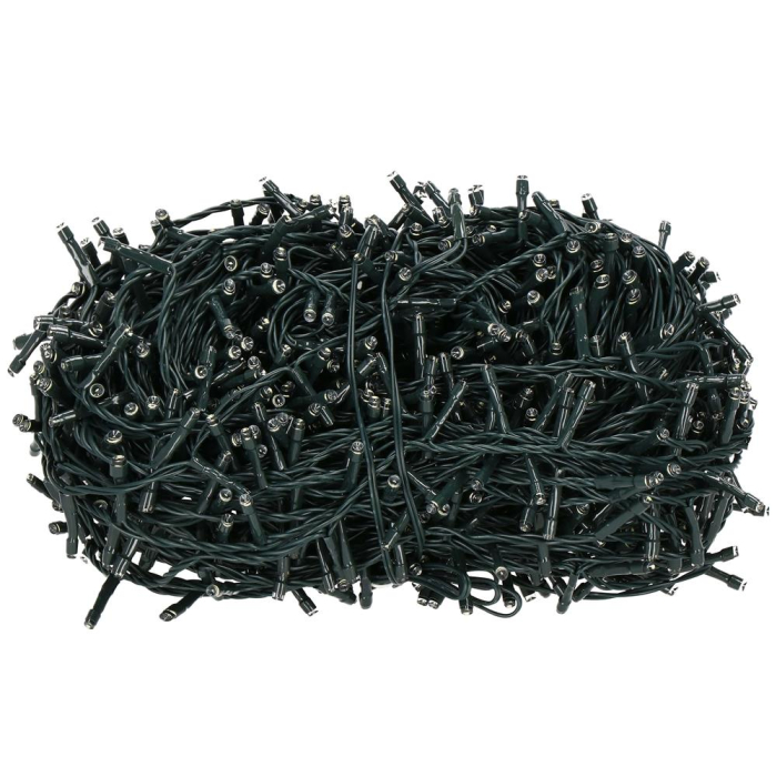 Instalatie lumini pentru bradul de Craciun, 19,5 metri, 300 LED-uri, albastru [11]