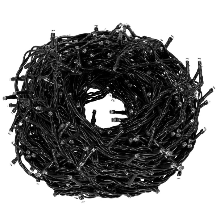 Instalatie lumini pentru bradul de Craciun, 25,5 metri, 300 LED-uri cu flash, albastru [7]