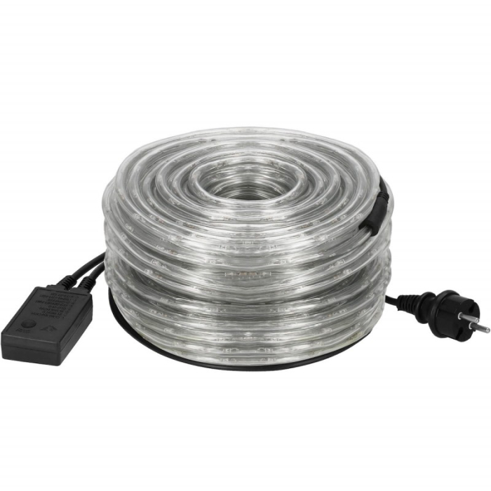 Instalatie tub furtun luminos pentru Craciun, 480 LED-uri, 20m, galben [8]