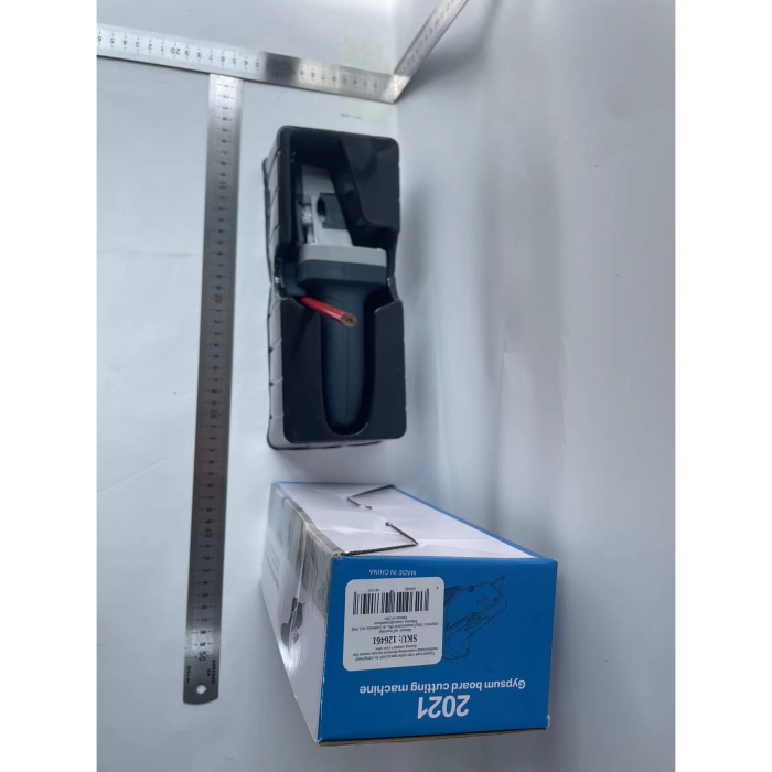 Instrument Manual pentru Bricolaj, , Ruleta Incorporata, Taiere Gips si Carton, 23x7 cm, Albastru [9]