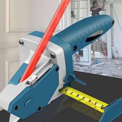 Instrument Manual pentru Bricolaj, , Ruleta Incorporata, Taiere Gips si Carton, 23x7 cm, Albastru [5]