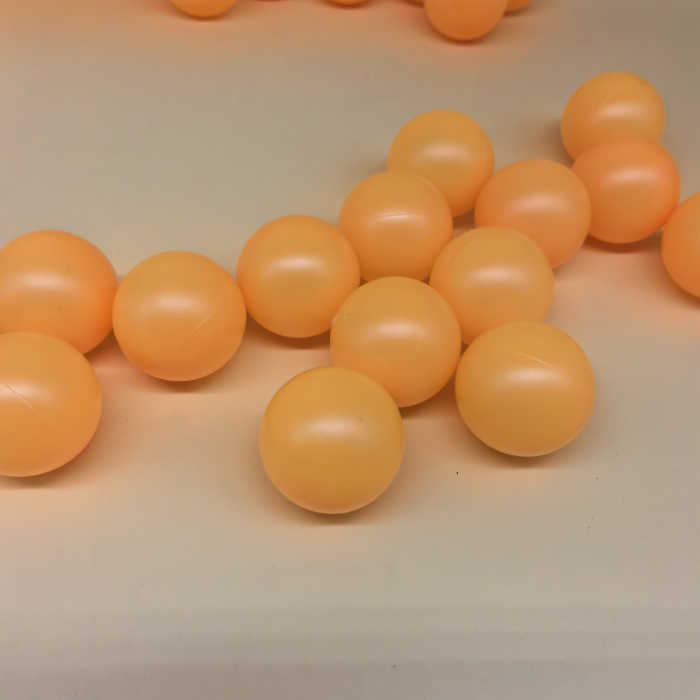 Joc de Baut BEER PONG, , Set din 24 Mingi de Tenis si 24 Pahare Reutilizabile, Joc Interactiv pentu Adulti, Albastru Portocaliu [7]