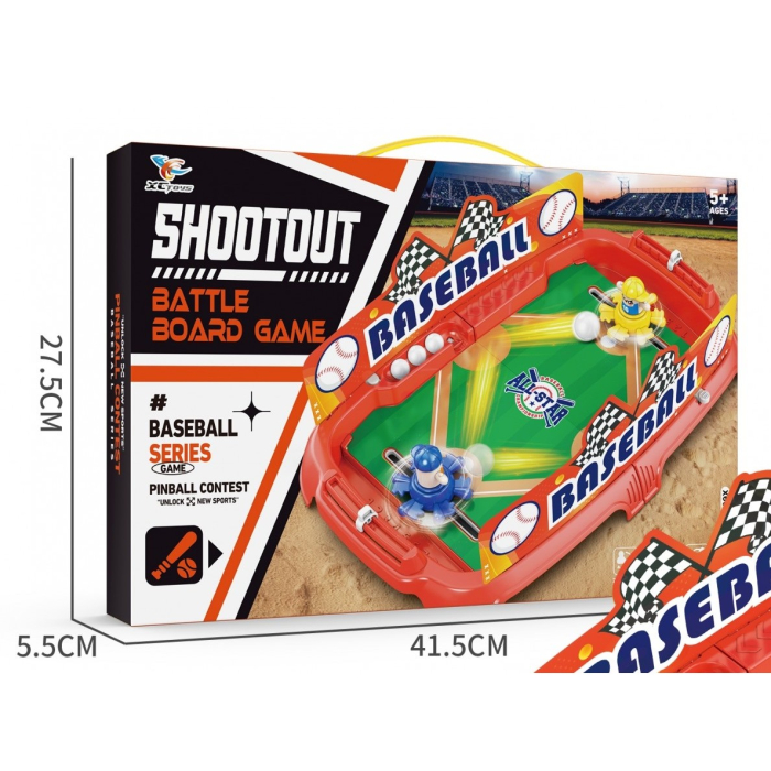 Joc de Masa Interactiv de Baschet pentru Copii, , 4 Mingi, Tabela Scor, 40.7x27x14.5 cm, Multicolor [2]